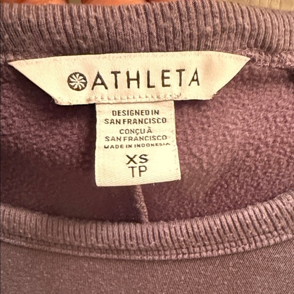 Athleta Women's Coaster Luxe recovery Sweatshirt. Size XS - Picture 2 of 8